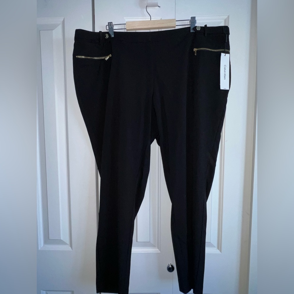 Calvin Klein size 20W black dress pants